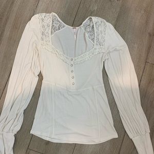 Free People long sleeve shirt